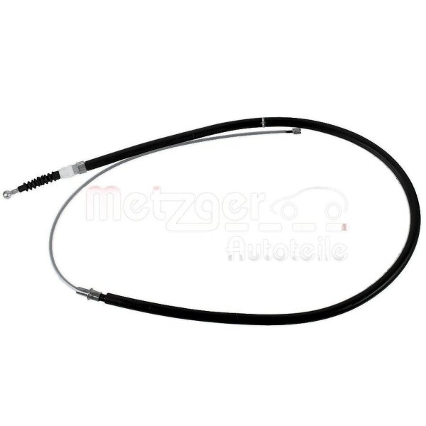 Cable Pull Parking Brake rear right 1640/1043 mm METZGER for e.g. AUDI A1