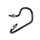Brake line rear left on brake caliper METZGER for VW CADDY III