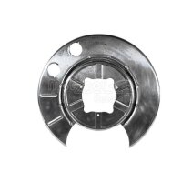 Spritzblech Bremsscheibe Hinterachse links METZGER...