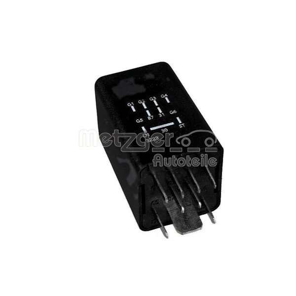 Relay Annealing System 12 V METZGER IAM-Expertise suitable for e.g. AUDI A3