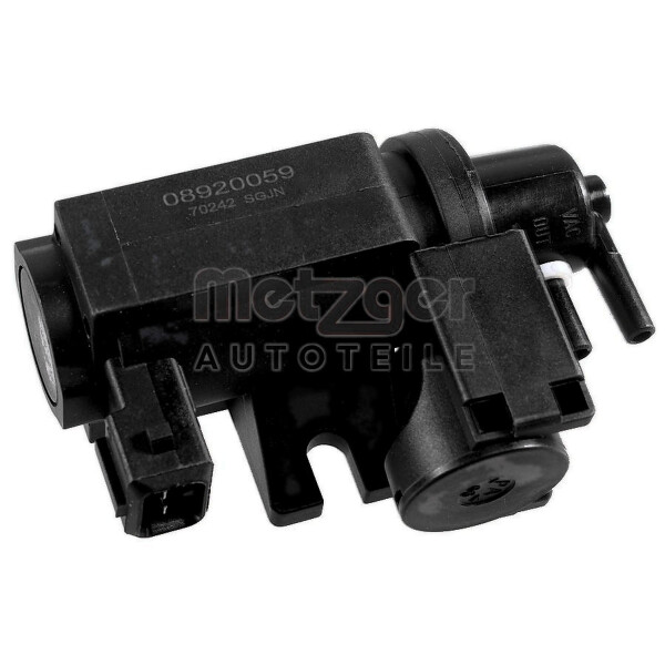 Pressure Converter Turbocharger 12 V electric-pneumatic METZGER for e.g. BMW 5