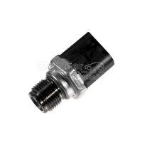 Fuel Pressure Sensor Fuel distribution pipe 3-pin METZGER...