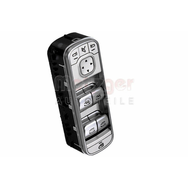 Schalter Fensterheber vorne silber METZGER für u.a. MERCEDES-BENZ GLE