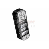 Schalter Fensterheber vorne silber METZGER für u.a....