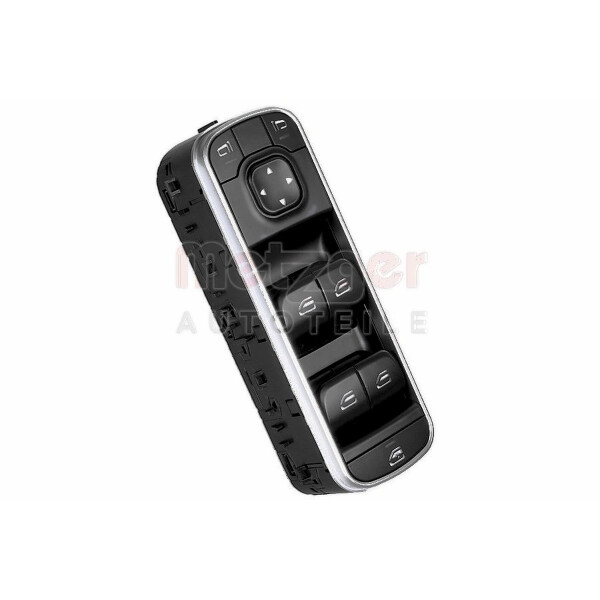 Power Window Switch front black METZGER for e.g. MERCEDES-BENZ A-CLASS