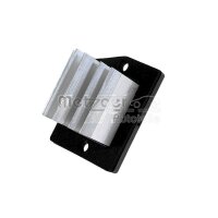 Resistor Interior Blower 4-pole 12 V METZGER for e.g....