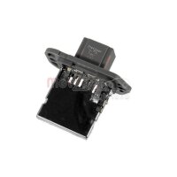 Resistor Interior Blower 4-pole 12 V METZGER for e.g....