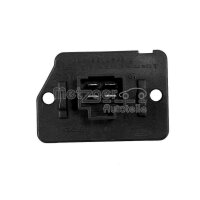 Resistor Interior Blower 4-pole 12 V METZGER for e.g....