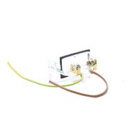 Licence Plate Light left C5W crystal clear with bulb METZGER for e.g. AUDI A6