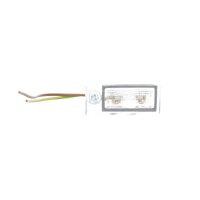 Licence Plate Light right C5W crystal clear with bulb METZGER for e.g. AUDI A6