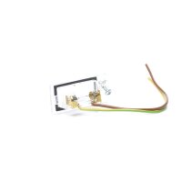 Licence Plate Light right C5W crystal clear with bulb METZGER for e.g. AUDI A6