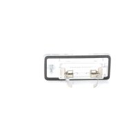 Licence Plate Light right C5W crystal clear with bulb METZGER for e.g. AUDI A6