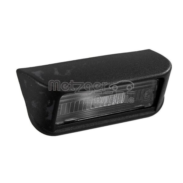 Licence Plate Light right W5W crystal clear METZGER for e.g. FIAT SCUDO