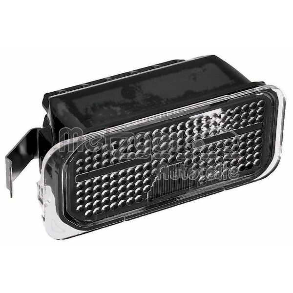 Licence Plate Light right W5W crystal clear METZGER for e.g. FORD S-MAX