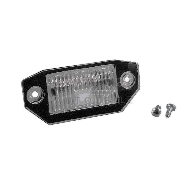 Licence Plate Light right C5W crystal clear METZGER for e.g. FORD MONDEO