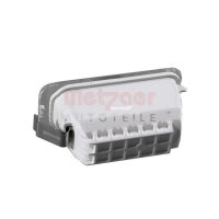 Licence Plate Light right W5W crystal clear METZGER for...