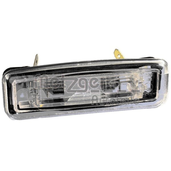 Licence Plate Light right C5W crystal clear Bulb METZGER for e.g. FORD FOCUS