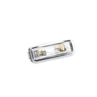Licence Plate Light right C5W crystal clear Bulb METZGER for e.g. FORD FOCUS