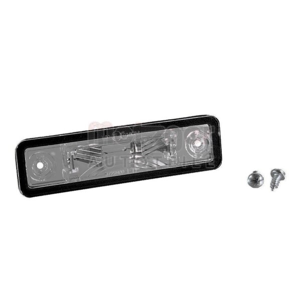 Licence Plate Light right C5W crystal clear bulb METZGER for e.g. OPEL ASTRA