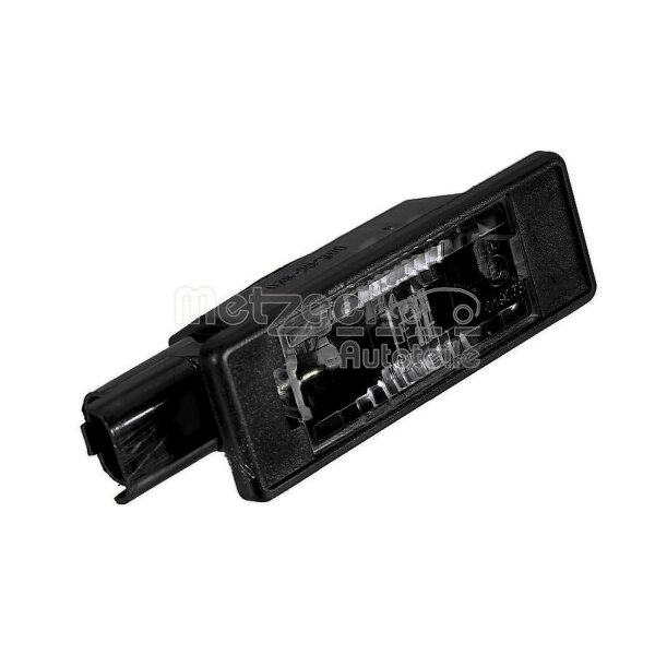 Licence Plate Light right W5W crystal clear METZGER for e.g. CITROËN DS3