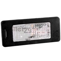 Licence Plate Light right W5W crystal clear METZGER for...