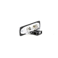 Licence Plate Light right C5W crystal clear with bulb METZGER for e.g. VW SHARAN