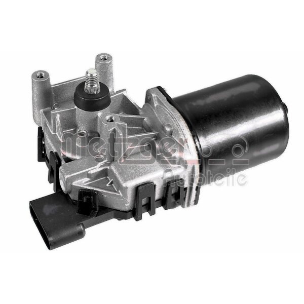 Wiper Motor front 12 V METZGER IAM-Expertise suitable for e.g. ALFA ROMEO 147