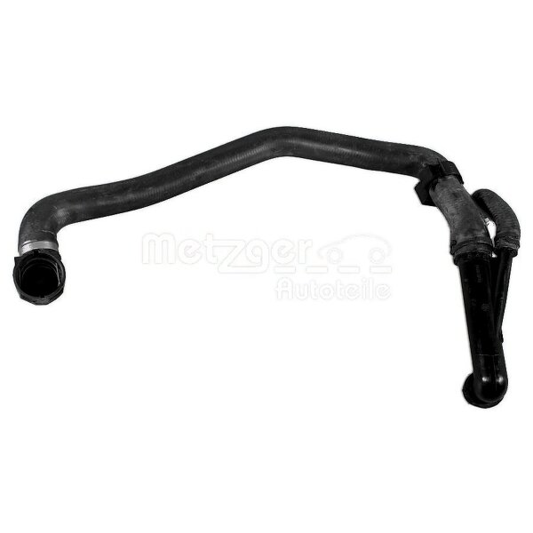 Kühlerschlauch links unten von Kühler nach Wasserrohr METZGER für u.a. VW GOLF