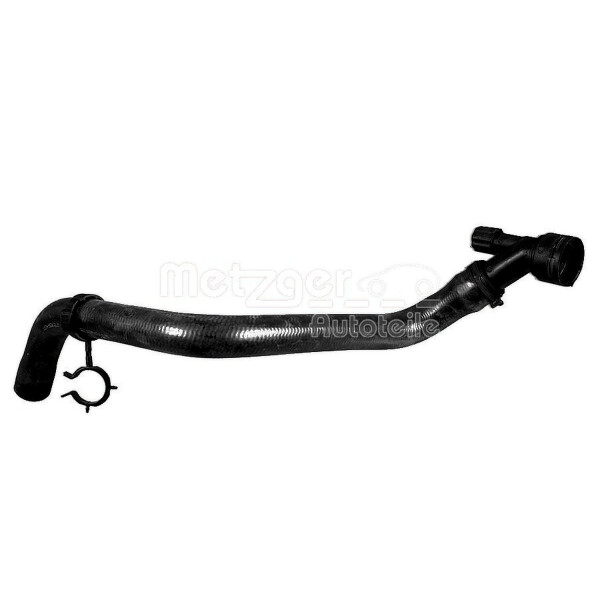 Radiator Hose left bottom METZGER IAM-Expertise suitable for e.g. SEAT LEON