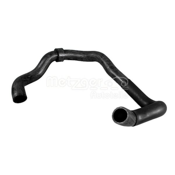 Kühlerschlauch rechts unten von Kühler nach Wasserpumpe METZGER für u.a. AUDI A3