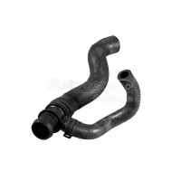 Kühlerschlauch links oben und Kühler METZGER...