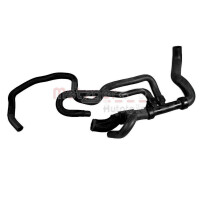 Radiator Hose bottom left from engine to radiator METZGER...