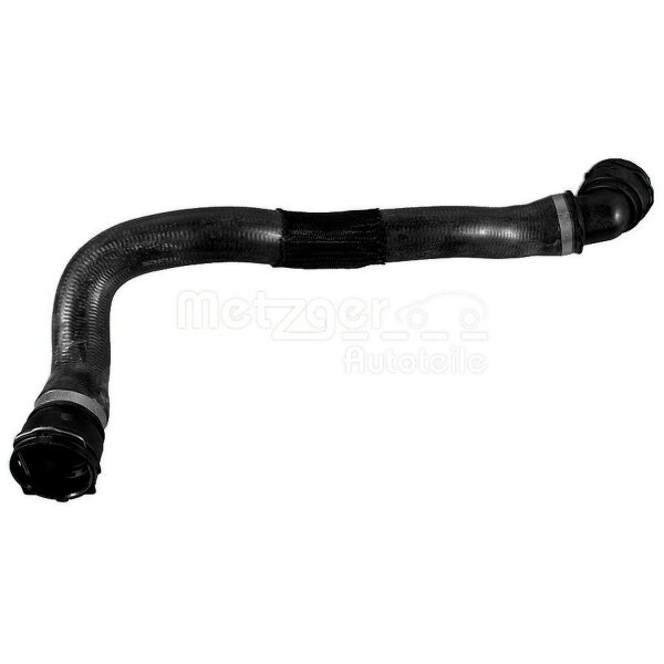 Radiator Hose top right engine radiator inlet METZGER for VOLVO V70 and others