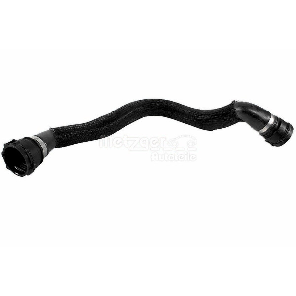 Radiator Hose top left from radiator to water pump METZGER for e.g. AUDI A4
