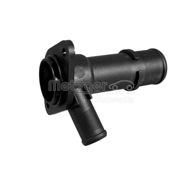 Coolant Flange right with Seal plastic METZGER for e.g. CITROËN AX