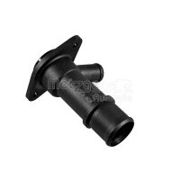 Coolant Flange right with Seal plastic METZGER for e.g....