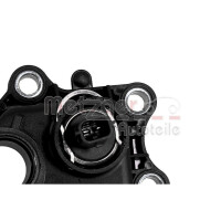 Coolant Flange with temperature sensor METZGER for e.g. RENAULT TWINGO