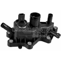 Kühlmittelflansch mit Temperatursensor METZGER...