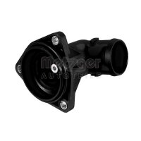Coolant Flange Thermostat Plastic METZGER for e.g. VW PASSAT
