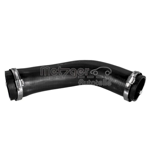Charge Air Hose right with clamps METZGER for e.g. VW CALIFORNIA