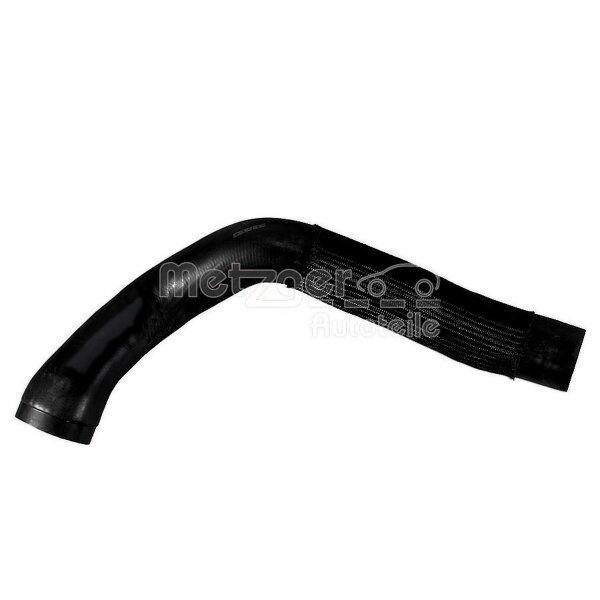 Charge Air Hose left without clamps METZGER for e.g. MITSUBISHI PAJERO