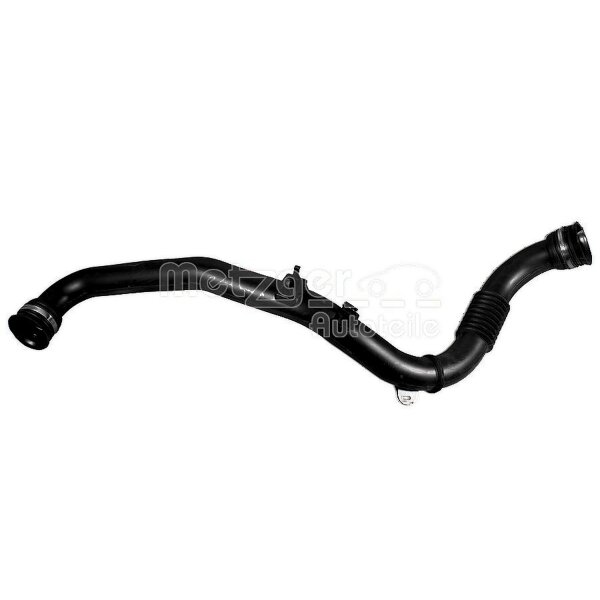 Charge Air Hose with clamps METZGER suitable for e.g. RENAULT LAGUNA