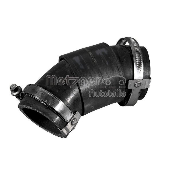 Ladeluftschlauch Ladeluftkühler mit Schellen METZGER für u.a. DACIA DUSTER