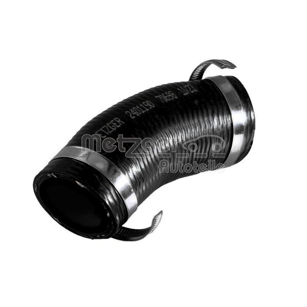 Charge Air Hose right with clamps METZGER for e.g. FORD FOCUS