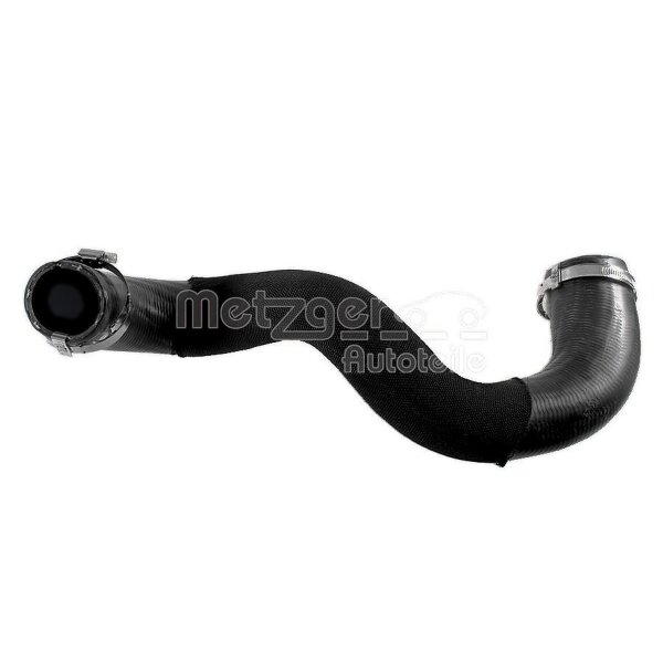 Ladeluftschlauch rechts mit Schellen METZGER passend für u.a. AUDI Q5