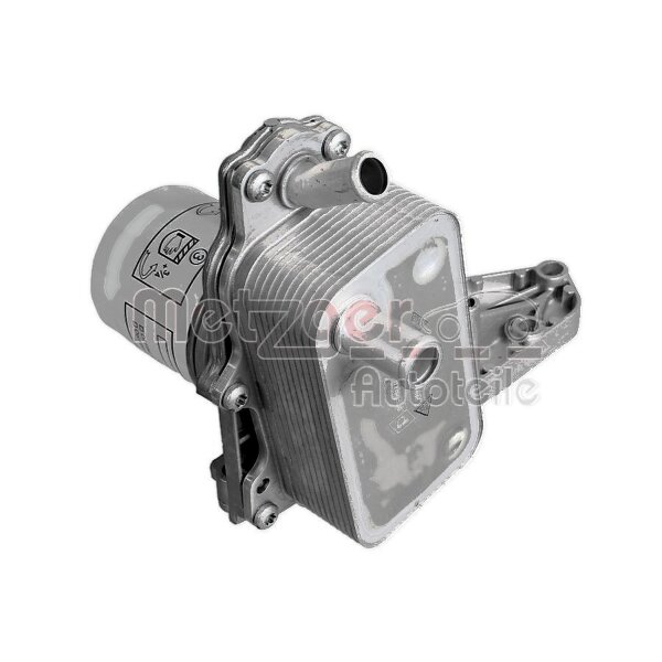 Housing Oil Filter Housing with Seal with Filter METZGER for e.g. FORD TRANSIT
