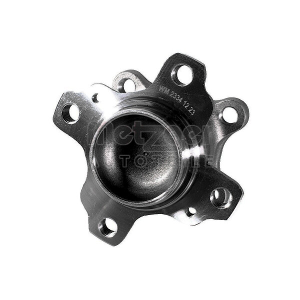 Wheel Bearing Set right rear with ABS sensor Ø 120 mm METZGER for SUZUKI SWIFT