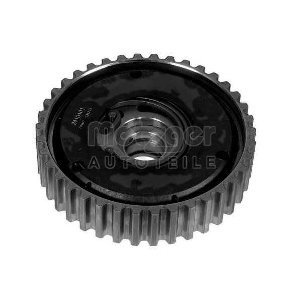 Camshaft Adjuster intake side 38 teeth METZGER for e.g. FORD FIESTA