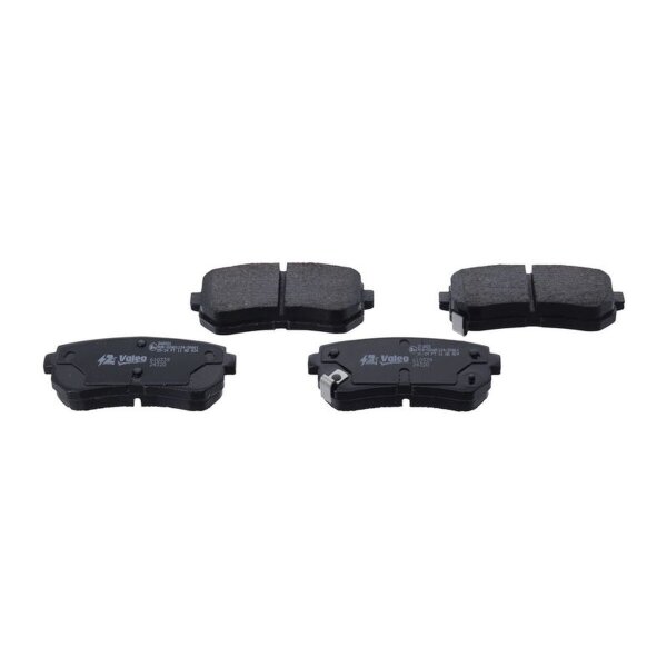 Brake pad set rear discs 15.5 mm VALEO for HYUNDAI TUCSON and others
