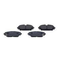 Brake pad set front discs wear-alert 16 mm VALEO for e.g....